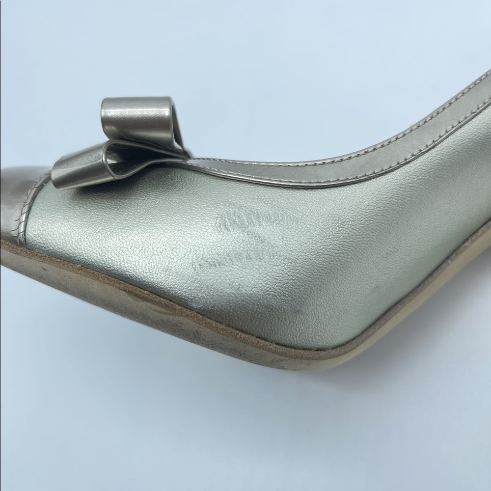 Fendi Gold Heels - Picture 8 of 10